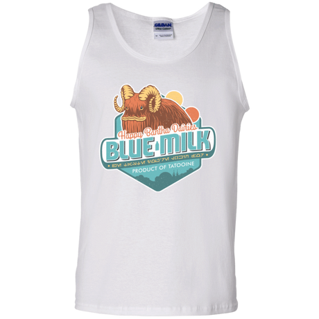 T-Shirts White / S Blue Milk Men's Tank Top