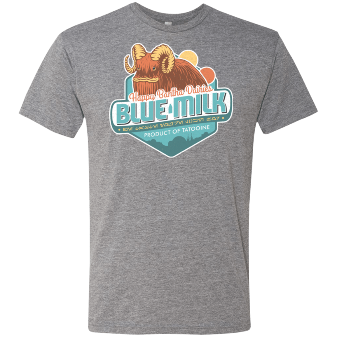 T-Shirts Premium Heather / S Blue Milk Men's Triblend T-Shirt