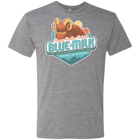 T-Shirts Premium Heather / S Blue Milk Men's Triblend T-Shirt
