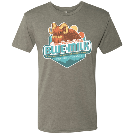 T-Shirts Venetian Grey / S Blue Milk Men's Triblend T-Shirt