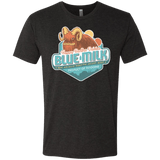 T-Shirts Vintage Black / S Blue Milk Men's Triblend T-Shirt