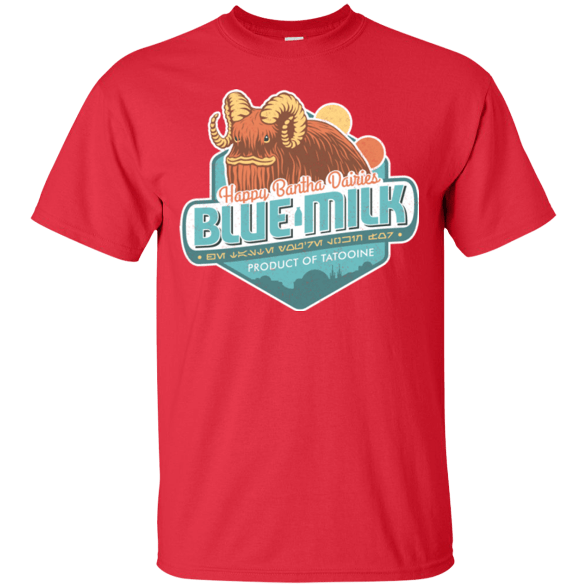 T-Shirts Red / S Blue Milk T-Shirt