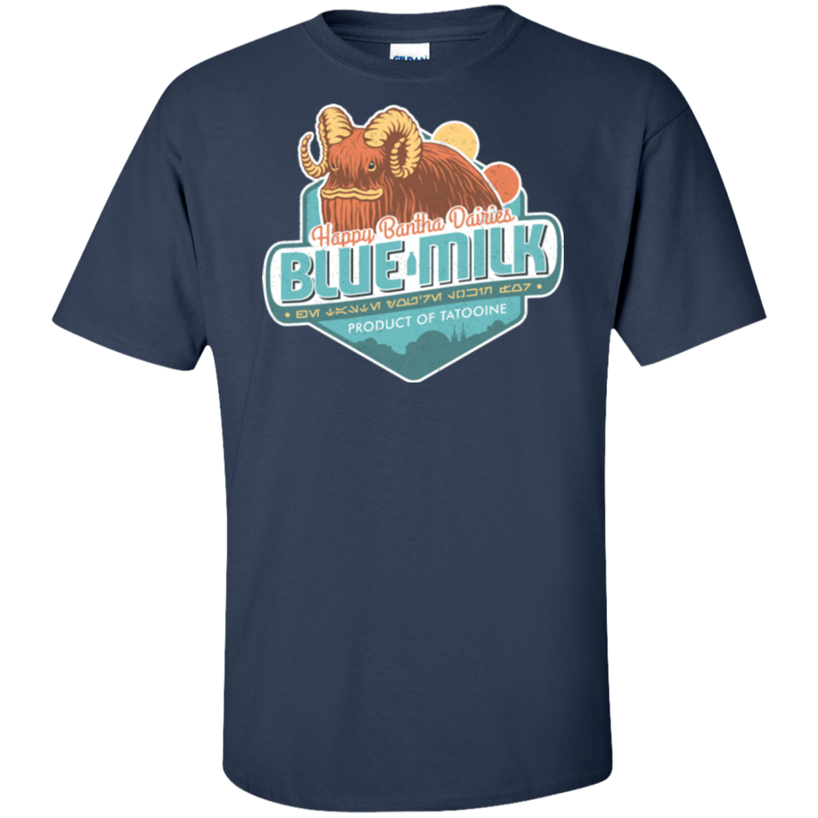 T-Shirts Navy / XLT Blue Milk Tall T-Shirt