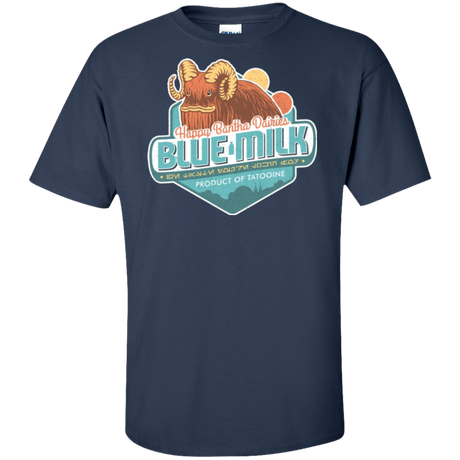 T-Shirts Navy / XLT Blue Milk Tall T-Shirt