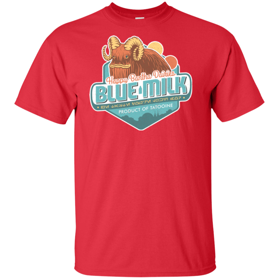 T-Shirts Red / XLT Blue Milk Tall T-Shirt