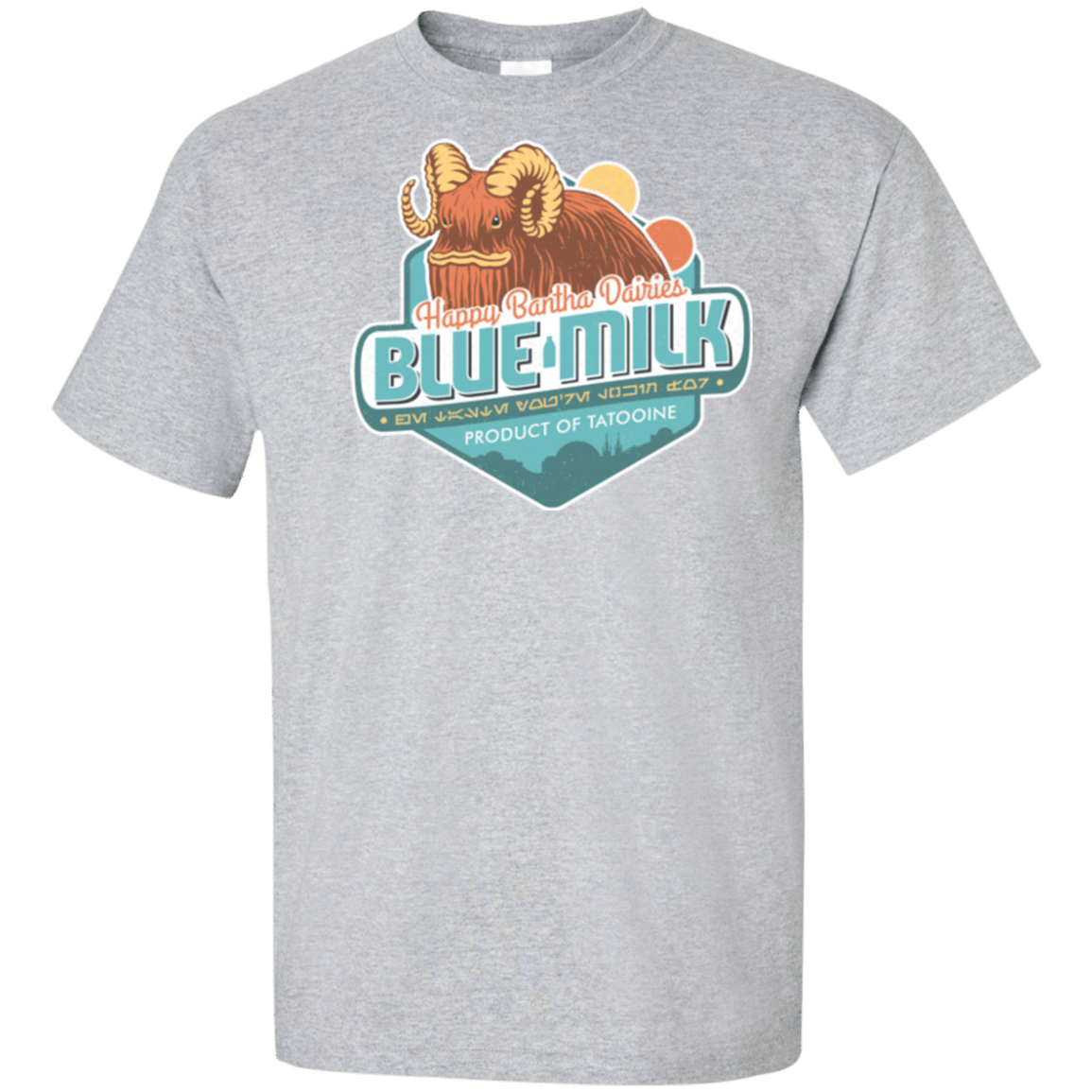 T-Shirts Sport Grey / XLT Blue Milk Tall T-Shirt