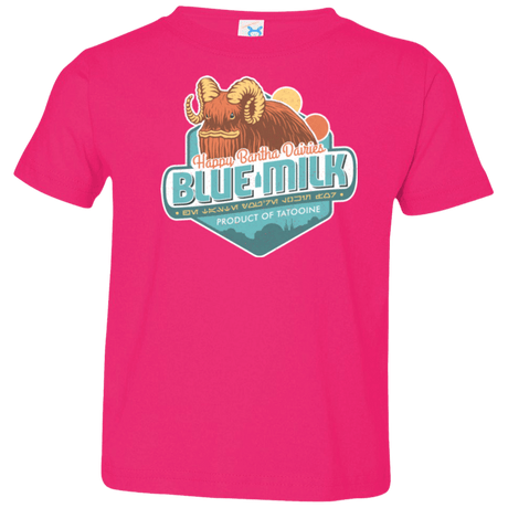 T-Shirts Hot Pink / 2T Blue Milk Toddler Premium T-Shirt