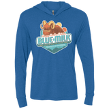 T-Shirts Vintage Royal / X-Small Blue Milk Triblend Long Sleeve Hoodie Tee