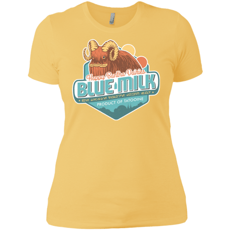 T-Shirts Banana Cream/ / X-Small Blue Milk Women's Premium T-Shirt