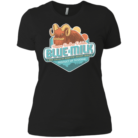 T-Shirts Black / X-Small Blue Milk Women's Premium T-Shirt