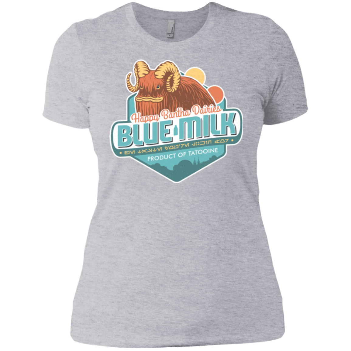 T-Shirts Heather Grey / X-Small Blue Milk Women's Premium T-Shirt