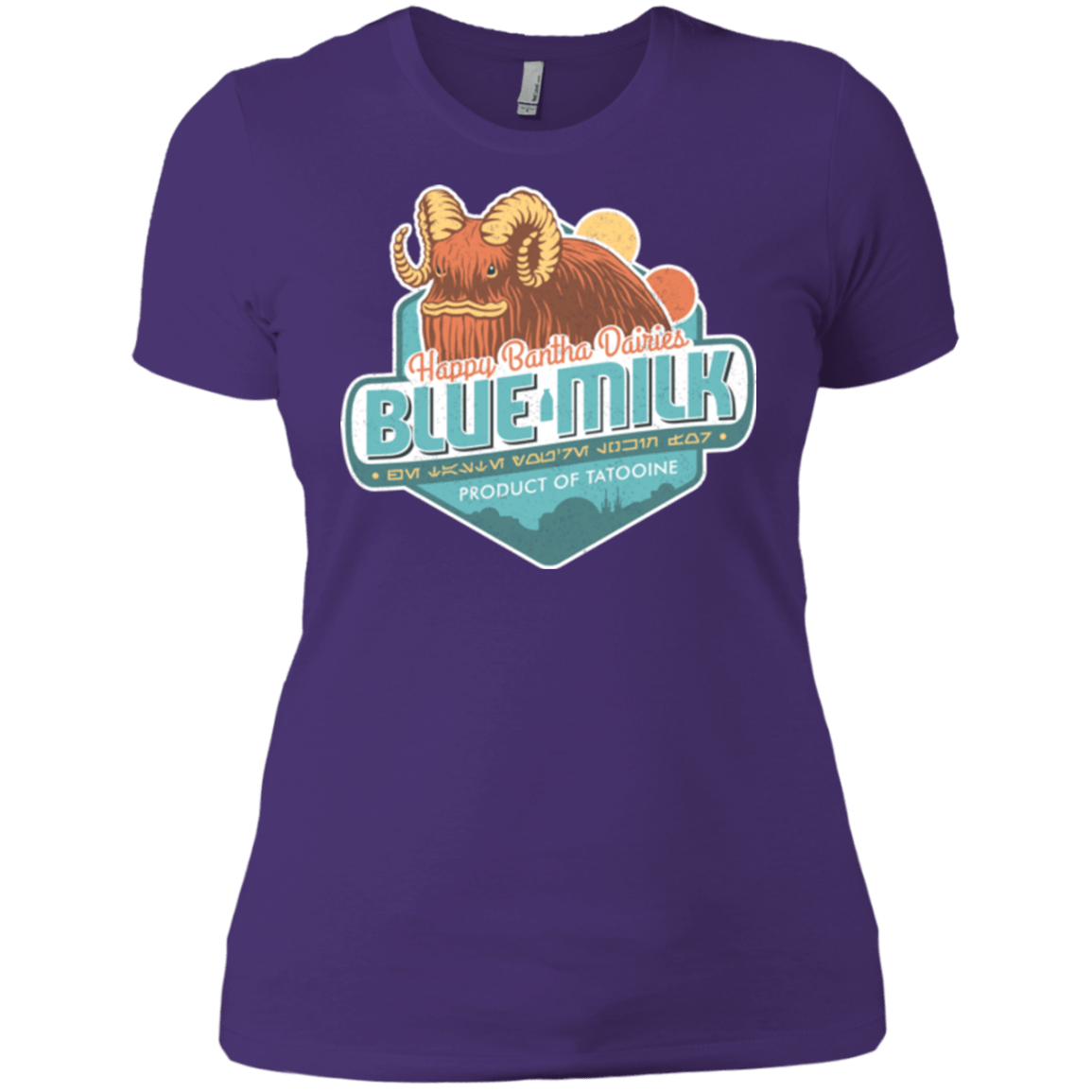 T-Shirts Purple Rush/ / X-Small Blue Milk Women's Premium T-Shirt