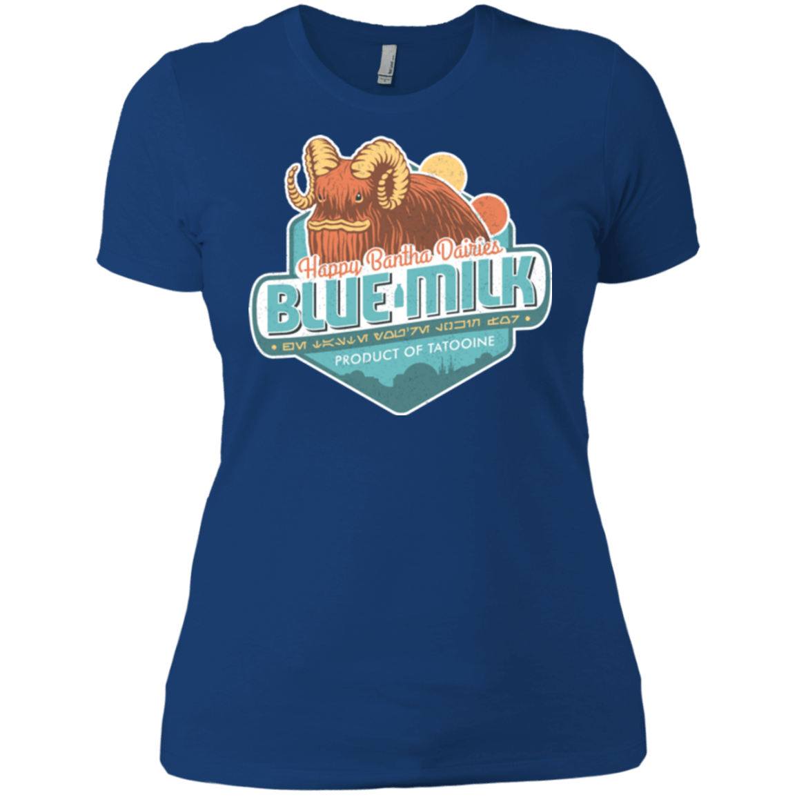 T-Shirts Royal / X-Small Blue Milk Women's Premium T-Shirt