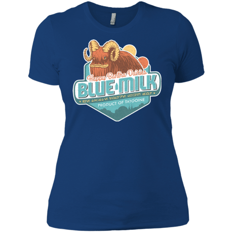 T-Shirts Royal / X-Small Blue Milk Women's Premium T-Shirt