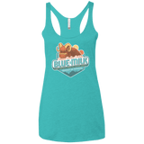 T-Shirts Tahiti Blue / X-Small Blue Milk Women's Triblend Racerback Tank