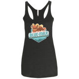 T-Shirts Vintage Black / X-Small Blue Milk Women's Triblend Racerback Tank