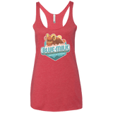 T-Shirts Vintage Red / X-Small Blue Milk Women's Triblend Racerback Tank