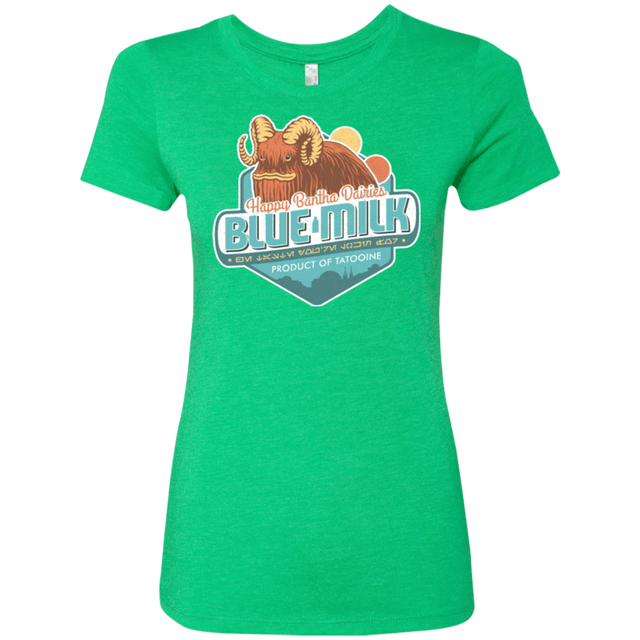 T-Shirts Envy / S Blue Milk Women's Triblend T-Shirt