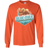 T-Shirts Orange / YS Blue Milk Youth Long Sleeve T-Shirt