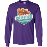 T-Shirts Purple / YS Blue Milk Youth Long Sleeve T-Shirt