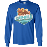 T-Shirts Royal / YS Blue Milk Youth Long Sleeve T-Shirt