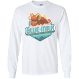 T-Shirts White / YS Blue Milk Youth Long Sleeve T-Shirt