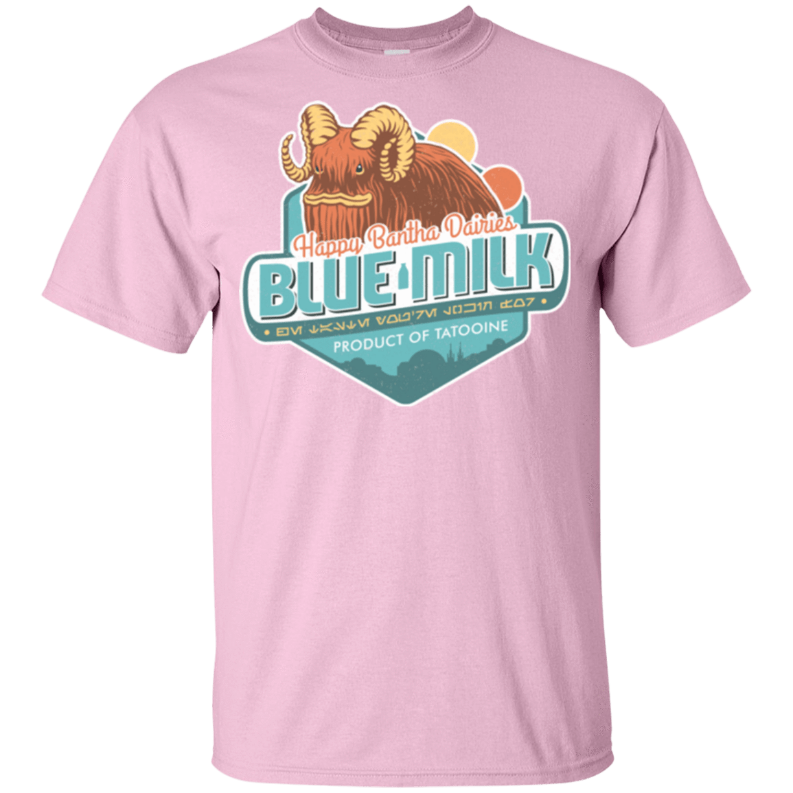 T-Shirts Light Pink / YXS Blue Milk Youth T-Shirt