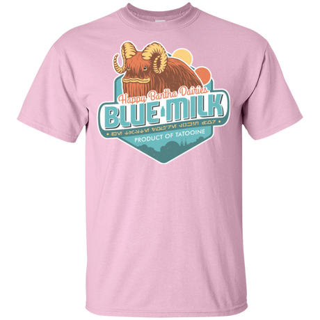 T-Shirts Light Pink / YXS Blue Milk Youth T-Shirt