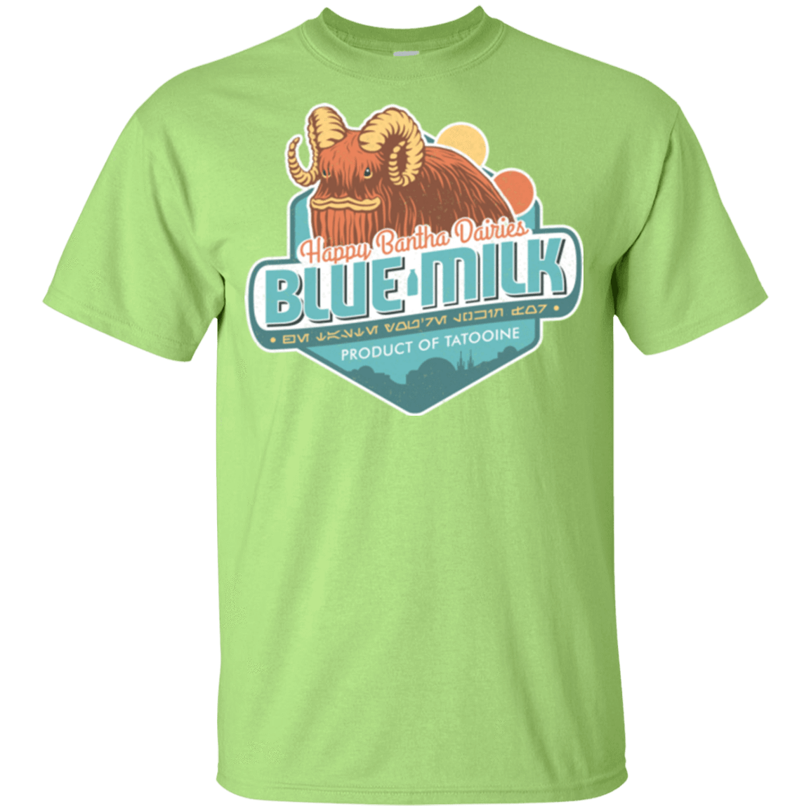 T-Shirts Mint Green / YXS Blue Milk Youth T-Shirt