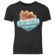 T-Shirts Vintage Black / YXS Blue Milk Youth Triblend T-Shirt