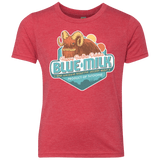 T-Shirts Vintage Red / YXS Blue Milk Youth Triblend T-Shirt