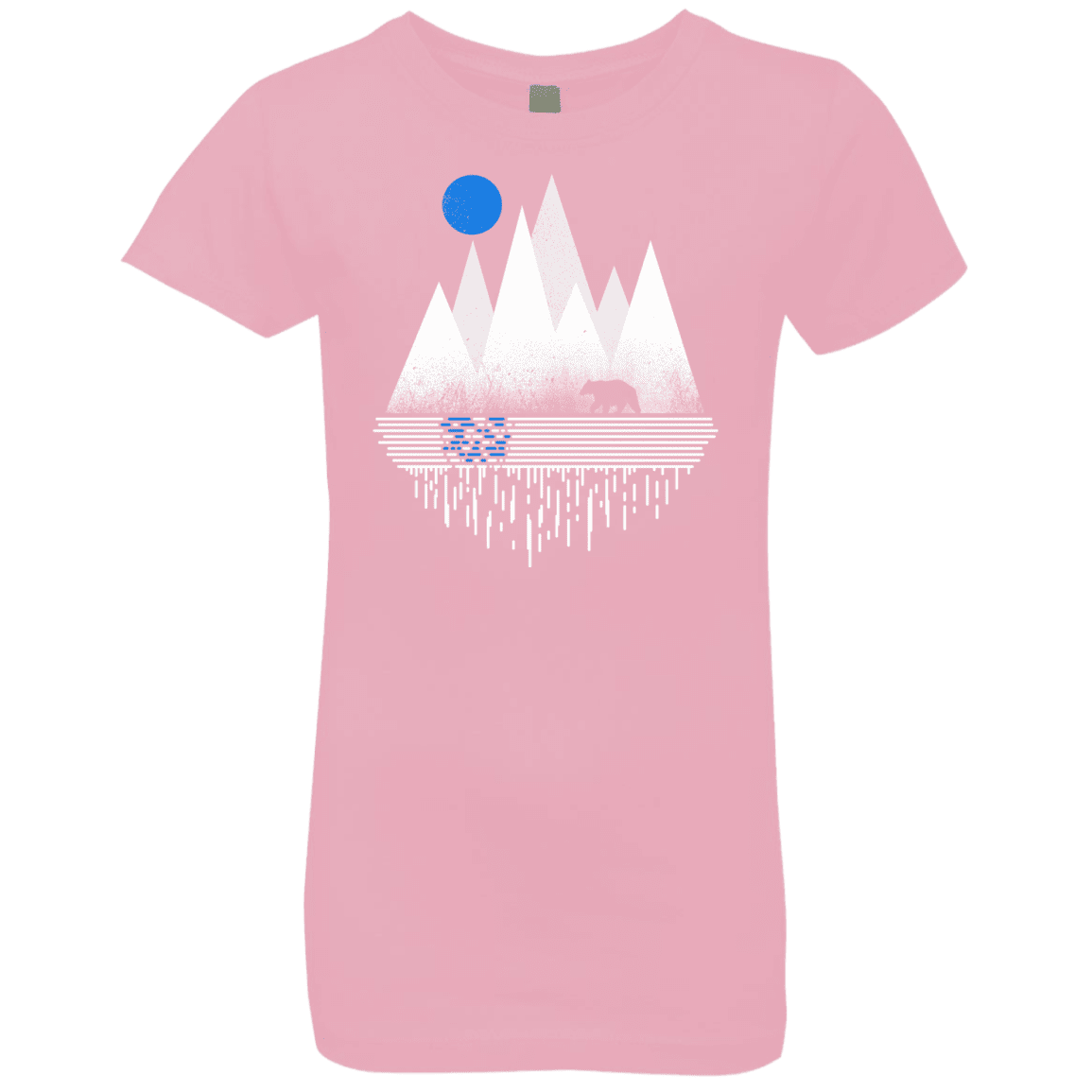 T-Shirts Light Pink / YXS Blue Moon Girls Premium T-Shirt