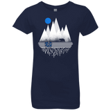 T-Shirts Midnight Navy / YXS Blue Moon Girls Premium T-Shirt