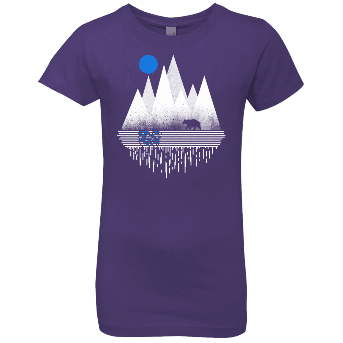 T-Shirts Purple Rush / YXS Blue Moon Girls Premium T-Shirt