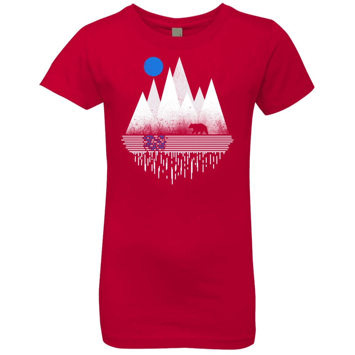 T-Shirts Red / YXS Blue Moon Girls Premium T-Shirt