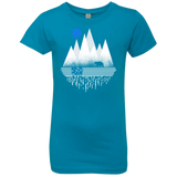 T-Shirts Turquoise / YXS Blue Moon Girls Premium T-Shirt