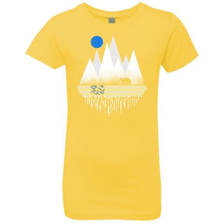 T-Shirts Vibrant Yellow / YXS Blue Moon Girls Premium T-Shirt
