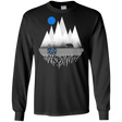 T-Shirts Black / S Blue Moon Men's Long Sleeve T-Shirt