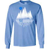 T-Shirts Carolina Blue / S Blue Moon Men's Long Sleeve T-Shirt