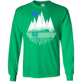 T-Shirts Irish Green / S Blue Moon Men's Long Sleeve T-Shirt