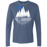T-Shirts Indigo / S Blue Moon Men's Premium Long Sleeve