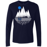 T-Shirts Midnight Navy / S Blue Moon Men's Premium Long Sleeve