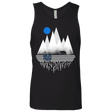 T-Shirts Black / S Blue Moon Men's Premium Tank Top