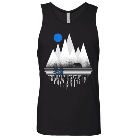 T-Shirts Black / S Blue Moon Men's Premium Tank Top