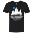 T-Shirts Black / X-Small Blue Moon Men's Premium V-Neck