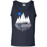 T-Shirts Navy / S Blue Moon Men's Tank Top