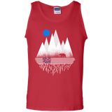 T-Shirts Red / S Blue Moon Men's Tank Top