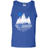 T-Shirts Royal / S Blue Moon Men's Tank Top