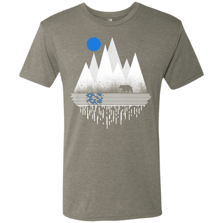 T-Shirts Venetian Grey / S Blue Moon Men's Triblend T-Shirt