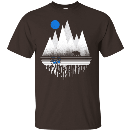 T-Shirts Dark Chocolate / S Blue Moon T-Shirt